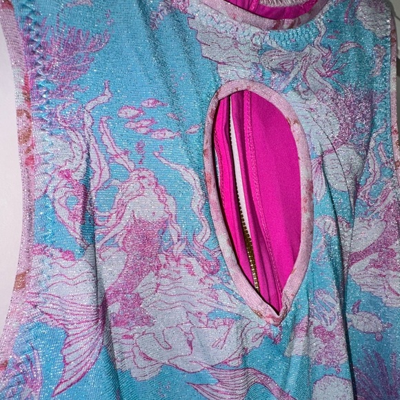 Loveshackfancy x Hurley mermaid, one piece swim S - Picture 2 of 9